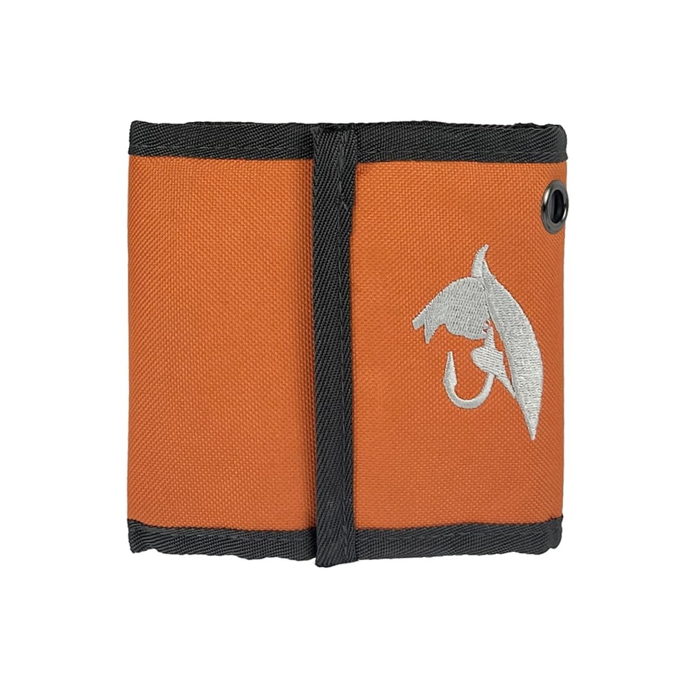 Fishing Tackle Binder Organizer 10 Pockets Leader Tippet Line Wallet Case