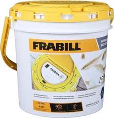 Durable 1.3 Gallon Insulated Fishing Bucket with Easy Access Lid & Aerator