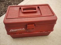 Vintage Fenwick Tackle Box 3.5 Wide Body Superb # 1