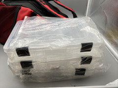 Plano Synergy Red Backpack Fishing Series E 3600 with 3 Trays NEW NWT