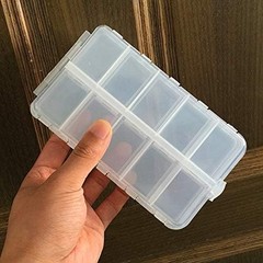 20 Compartments Tackle Boxes, Tackle Utility Boxes, Plastic Box Storage Organ…