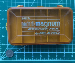 Mini-Magnum Pocket Pak By Plano #3213 Double Sided Fishing Tackle Box