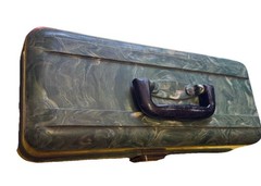 Vintage Green “PLANO” Tackle Box Rustic Patina 11.5” L x 5” W x 4”T