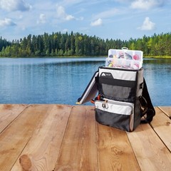 Ozark Trail 3700 Tackle Backpack with Trays for Fishing, Adult, Polyester Materi