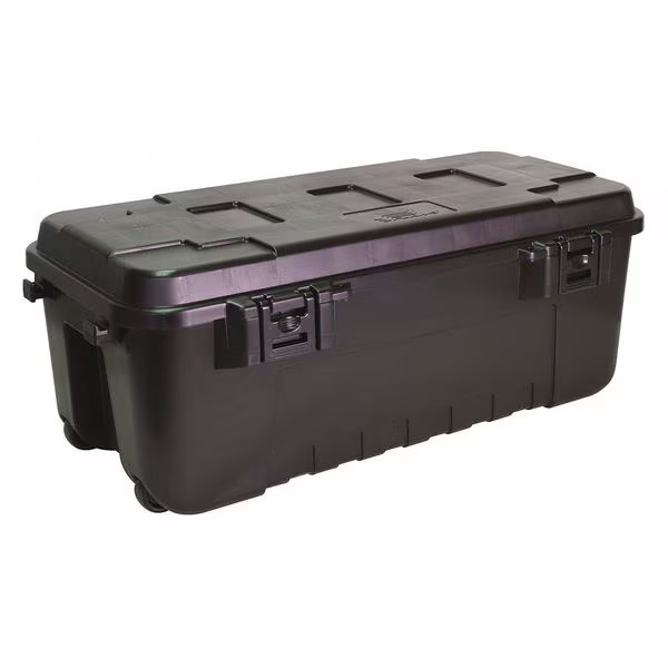 Utility Storage Trunk W/ Lid, 27 gal, 37-3/4 in L x 18-1/4 in W x 14 in H,