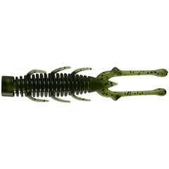 Floating Shrimp Lure 7.5cm 2.5g TPE Soft Bait Pack of 10 for Bass Perch Fishing