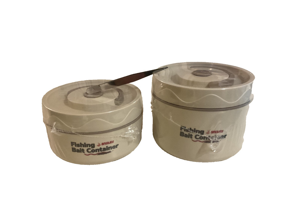 Insulated Bait Containers – Two Containers and Tweezers- Bulk Pricing!