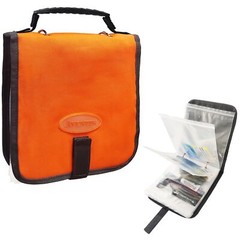 Aventik Fishing Tackle Binder Bait Storage Soft Bait Binder Bag 10 Sleeve