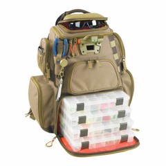 Wild River WT3604 Tackle Tek Nomad LED Lighted Fishing Backpack Tackle Bag Large