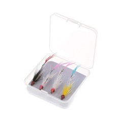 4pcs For Fork Tail Lures 29×10.6mm Plastic Fishing Bait with High Carbon Hook