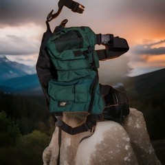 Fieldline Angler’s Fishing Chest Pack, Olive Green