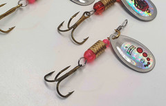 Lot of 5 Rotating Spoons – Size 2 – Spoon Fishing Spoon – FL216