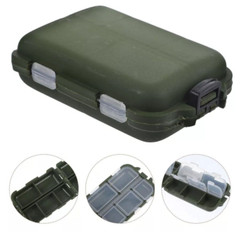 10 Grid Hook Box Storage Box Fishing Accessories for Hooks 3.25″ X 2.25″ RAA