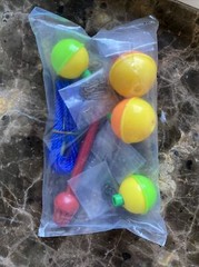 NEW South Bend Wormgear Tackle Box 88 Piece Assortment Blue Sealed