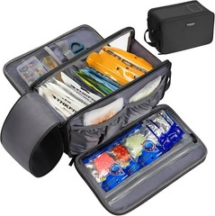 Soft Plastic Bait Storage Water Resistant Clear Sleeves Tackle Bag for Lure Hook