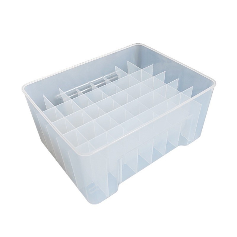 40Grid Fishing Tackle Box Fishing Lined Organizers Squid Jig Hard Lures Tool