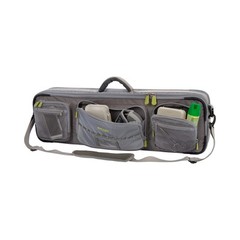 Allen Company Cottonwood Fishing Rod and Gear Bag Water Resistant Gray Lime
