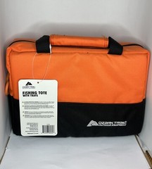 Ozark Trail Fishing Utiltity Tackle Tote 2 Organizer Trays Included – BRAND NEW