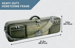 Allen Company Cottonwood Fly Fishing Heavy-Duty Honeycomb Frame, Olive Green