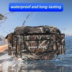 Fishing Tackle Bag for Saltwater or Freshwater, Water-Resistant 3600 Tackle B…