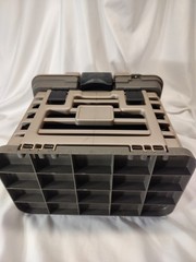 PLANO 4-BY RACK SYSTEM TACKLE BOX 3500 SERIES 1354 USA Fishing Organizer