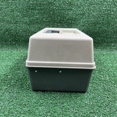 Vintage Sport Fisher 450 Fishing Tackle Box Two Trays Green