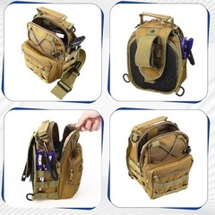 Versatile Fishing Kit with 482 Tools, Waterproof Tackle Box & Backpack for Men
