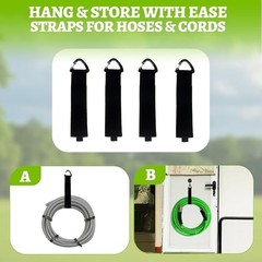 4 Pack RV Sewer Hose Storage,Waterproof RV Blue+Yellow+Black+Green+Drawstring