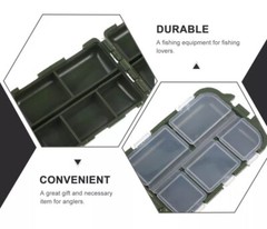 10 Grid Hook Box Storage Box Fishing Accessories for Hooks 3.25″ X 2.25″ RAA