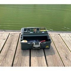 Plano 6201 One-Tray Tackle Box Cantilever Bait Storage Fishing Organizer