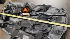 HPA Dry Duffel 90L Zip BLACK Long Range Waterproof Gear Tackle Boat Fishing Bag
