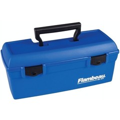 Outdoors Fishing Tackle Box Removable Lift Out Tray Durable Storage Kids Anglers