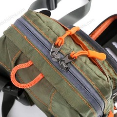 High Quality Polyester Green Molded Front Chest Pack for Fly Fishing