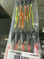 MATCH FISHING TACKLE – DRENNAN POLE FLOATS, 10 x AS8, 0.6g, MULTI PACK