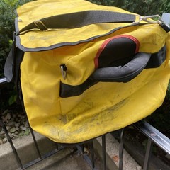 Bass Pro Shops Extreme Boat Bag Duffle Yellow Deck Tuff Waterproof ~ 29x15x12