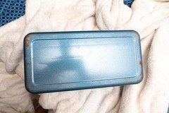 My Buddy No. 1351 Blue Metal Tackle Box Hard Case, 1 Pocket, MPN 1351 vintage
