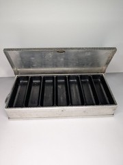 Vintage Umco Model 10 Aluminum Double Sided Tackle Box Made in the USA