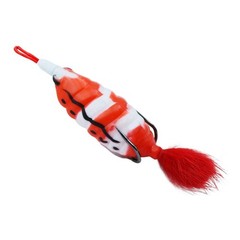 Topwater For Bass Lure Frog Style Hollow Body Soft Plastic Silicone 7cm