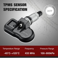 BDFHYK Upgrade TPMS Sensor 315Mhz Tire Pressure Monitoring System Compatible …