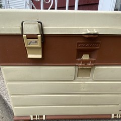 Vintage 1990’s Plano 757 Tackle Box With Top Storage And 4 Drawers Made In USA