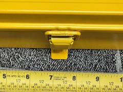 Megabass Metal Toyo Steel Tackle Box Yellow New