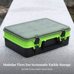 Fishing Tackle Box Tight-Fitting Fishing Tackle Organizer for Travel, Fishermen
