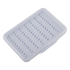 Fly Fishing Lure Spinner Spoon Bait Foam Box FishHook Hard Storage Case.