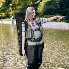 Durable Fishing Rod Bag – Adjustable Carrying Case for 5 Poles & Essentials
