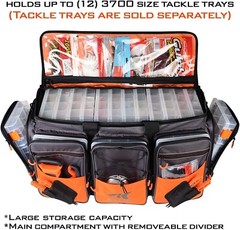 KastKing Large-Hawg 26.4″X11″X15.4″ Fishing Tackle Gear Storage Bags Zippers