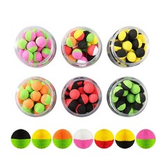Carp Bait Beads 30pcs Two Color EVA 12mm for Rig Setup and For Fishing