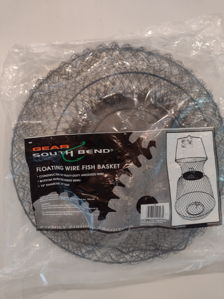 SouthBend 21 In. D. x 15 In. Dia. Floating Wire Fish Basket