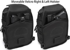 Tactical Sling Tackle Backpack Holster Fishing Crossbody Shoulder Strap Bag 1…