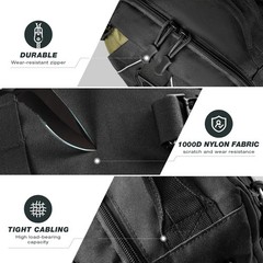 Fishing Backpack Sling Bag with Rod Holder – Tackle Box Gifts for Men Women