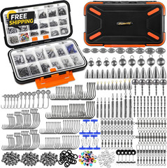 264/397Pcs Fishing Accessories Kit, Organized Fishing Tackle Box with Tackle Inc